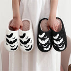 Funny Bat Slipper Halloween Pumpkin Flat Indoor House Shoes | Shoes