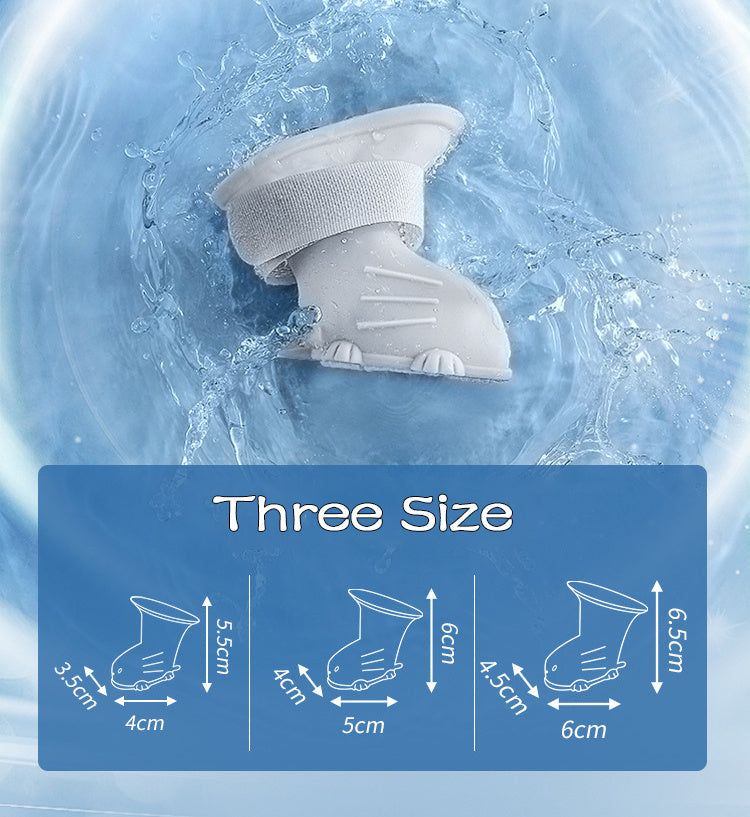 Dog Rain Boots 4pcs Pet Dog Puppy Warm Waterproof Silicone N | Other