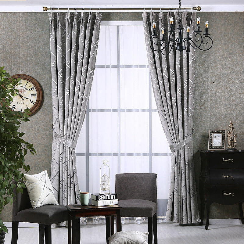Solid Color Simple Modern Light Luxury Living Room Chenille | Other