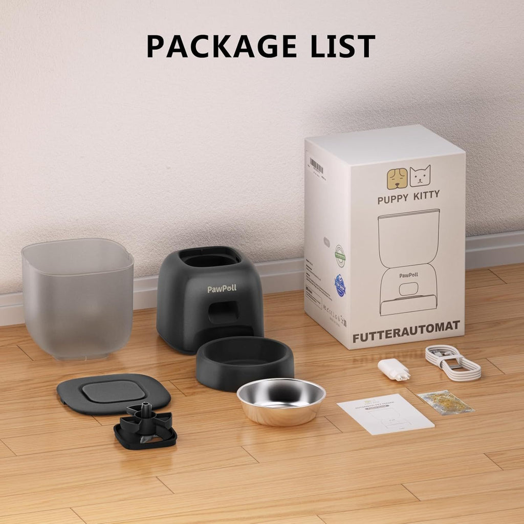 Smart Cat Feeding System - Dual Power Cat Feeder & Water Dis | Other