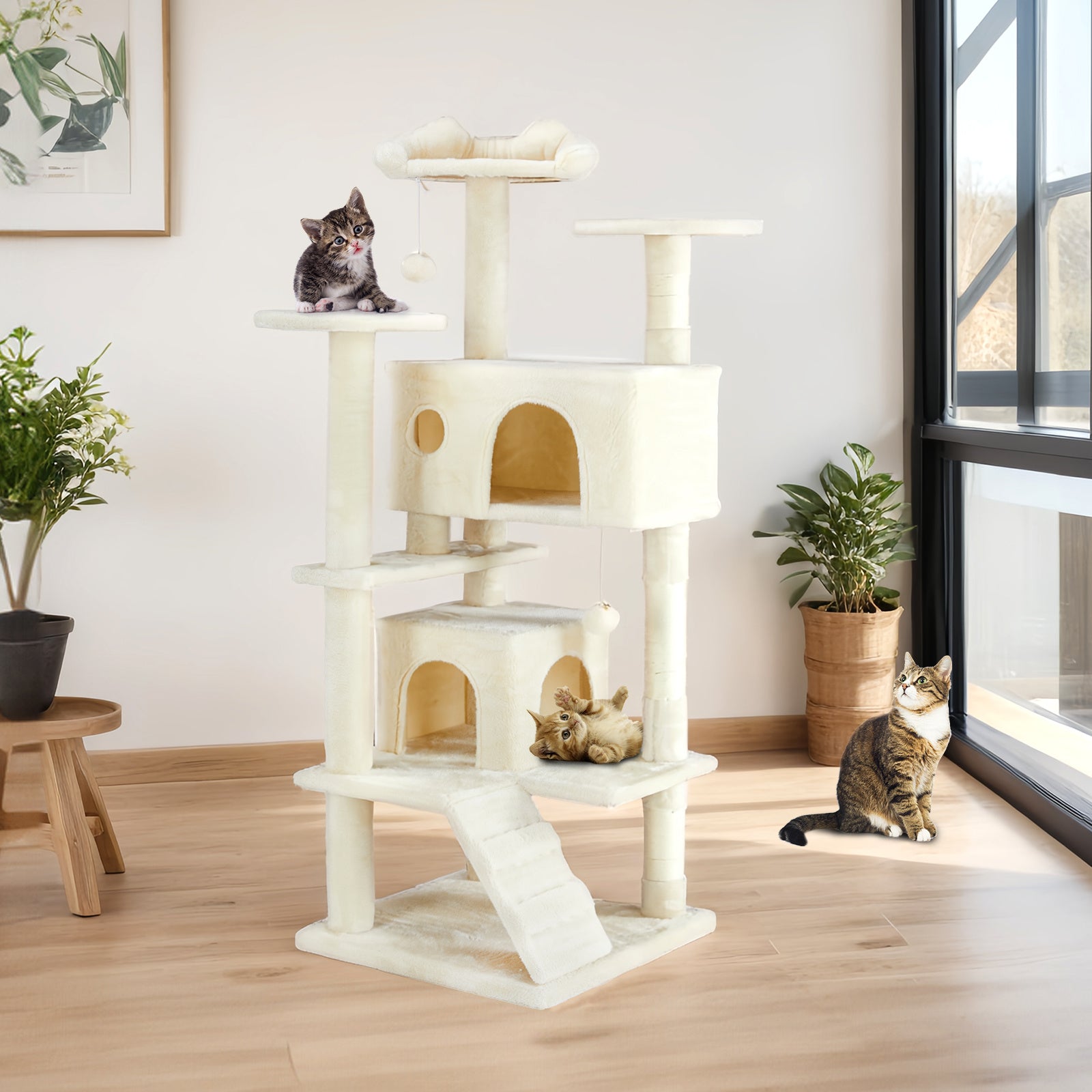 Multi Functional Ca Cat Treehouset Climbing Frame | Other