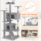 54 -cat Tree Tower - Multi-level With Sisal Grab Post, Indoo | Other