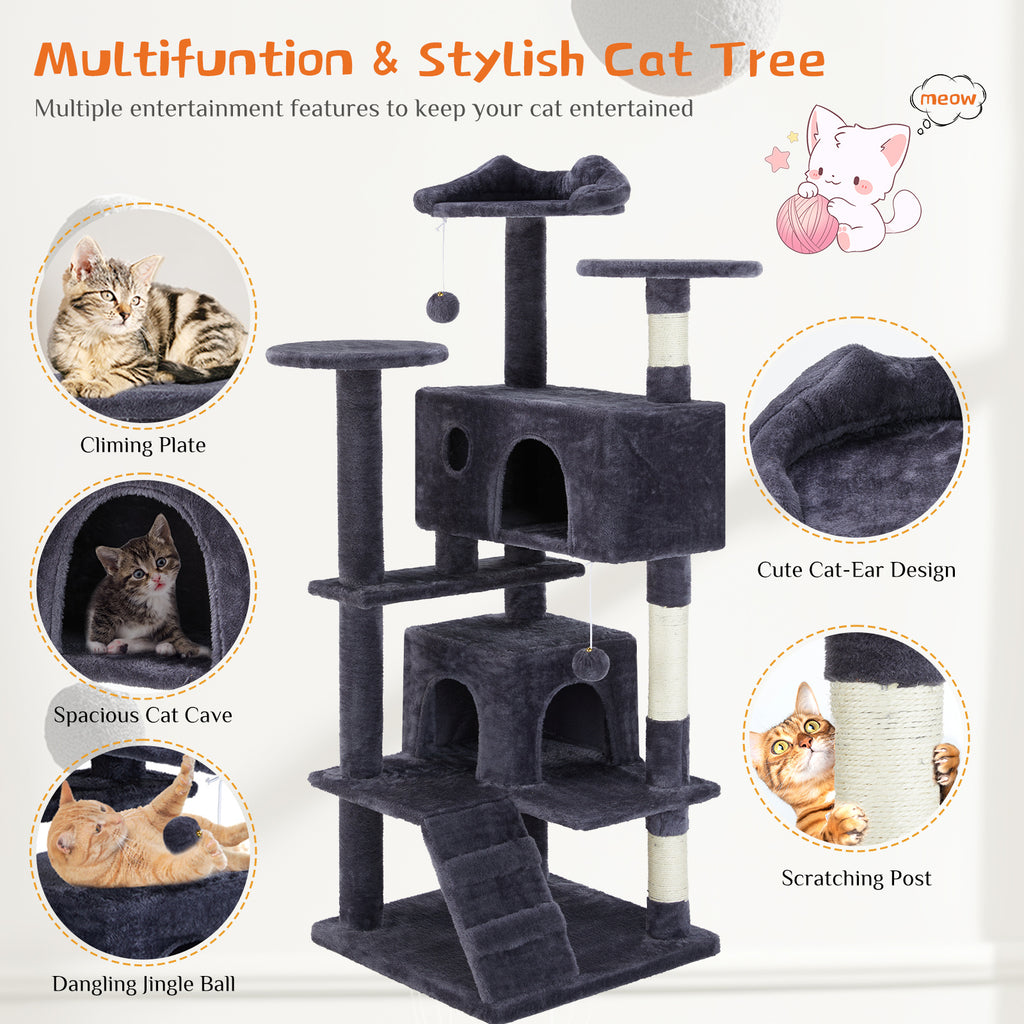 Multi Functional Ca Cat Treehouset Climbing Frame | Other