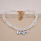 Elegant White Pearl Choker Necklace Small Round Pearl Weddin | Jewelry & Accessories