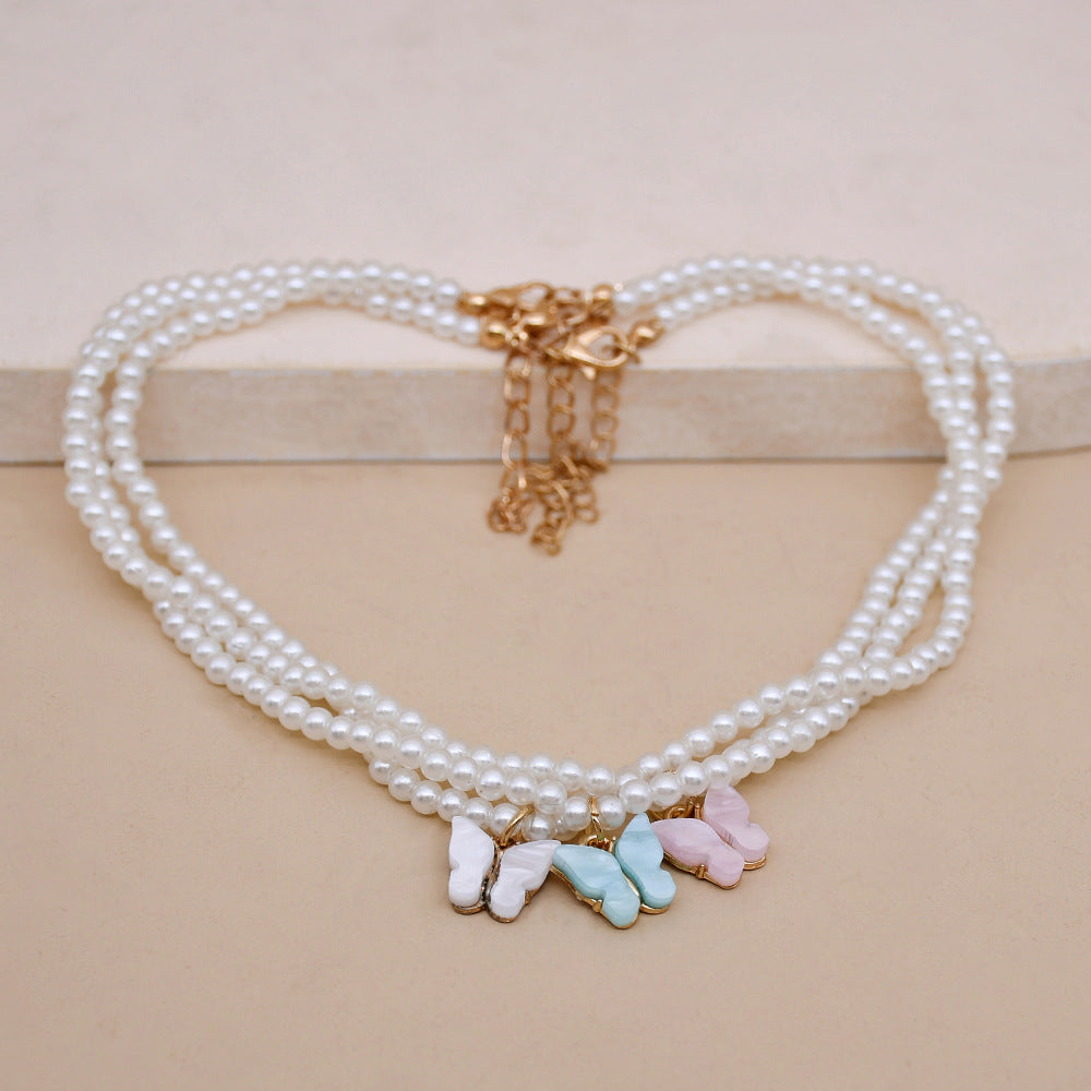 Elegant White Pearl Choker Necklace Small Round Pearl Weddin | Jewelry & Accessories