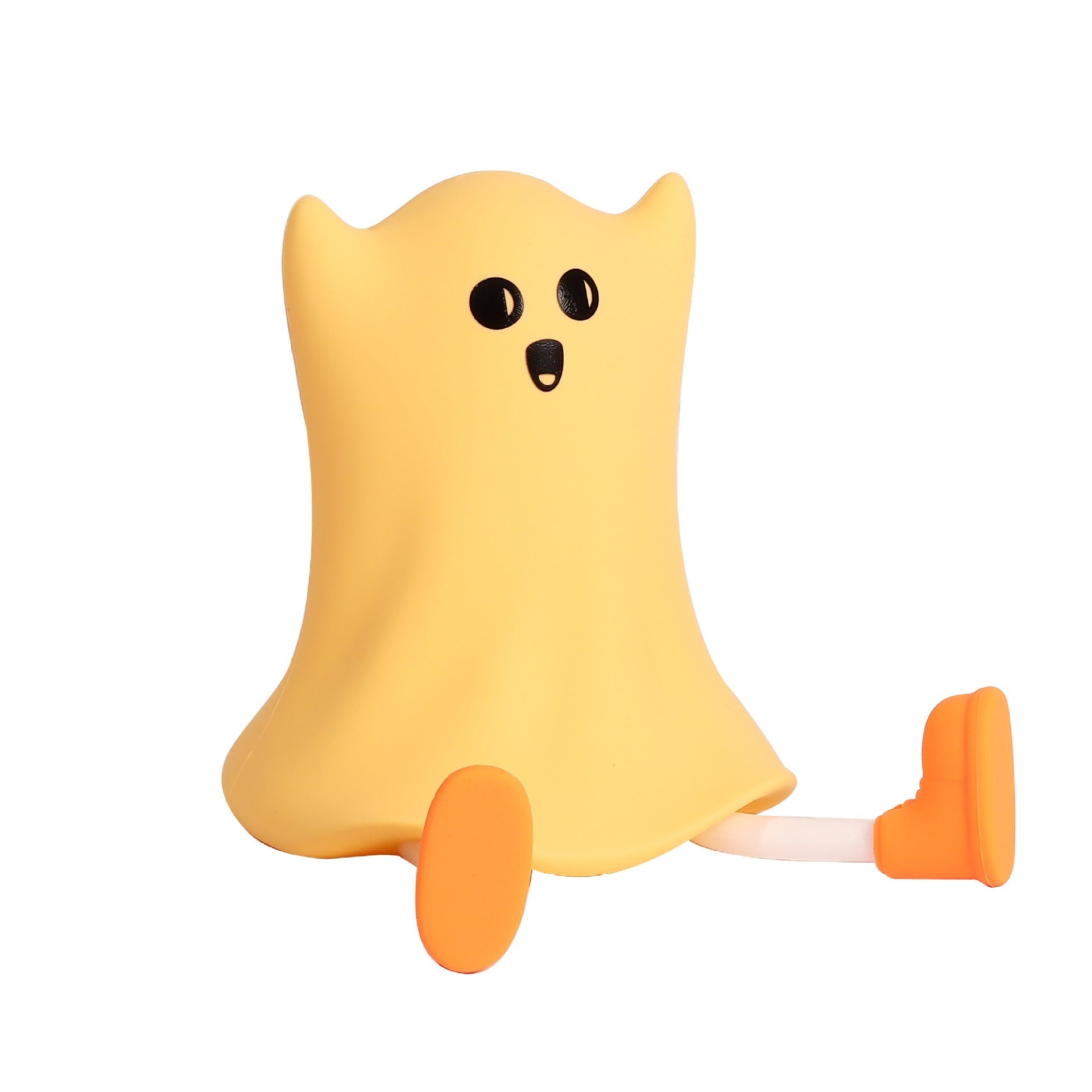 👻 Halloween Silicone Ghost Bedside Lamp – Touch Control Night Light