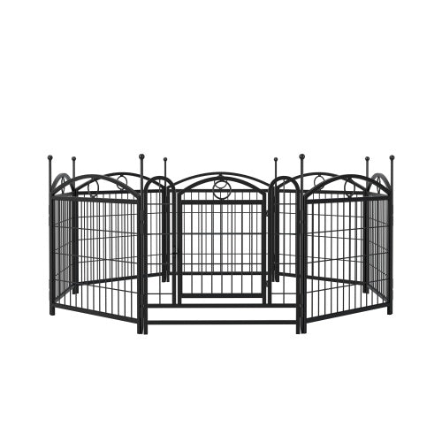 Dog Playpen Indoor 24 Inch 8 Panel Metal Dog Playpen | Other