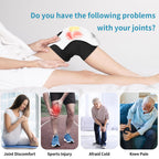 Intelligent Heated Knee Massager – Infrared, Vibration & Pain Relief Therapy