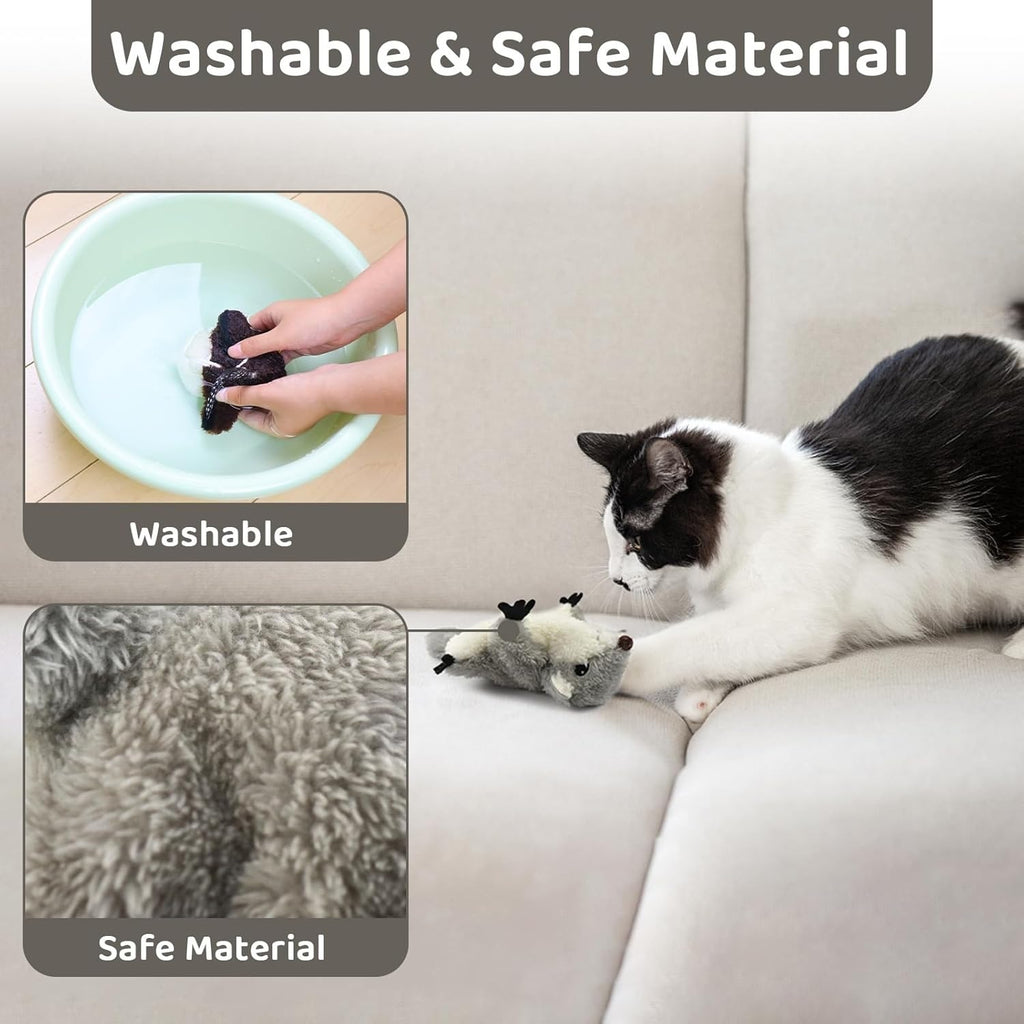 El Pet Toyprok, Cat Catnip Toy Flappingsquirrel, Rechargeabl | Electronic Learning Toys
