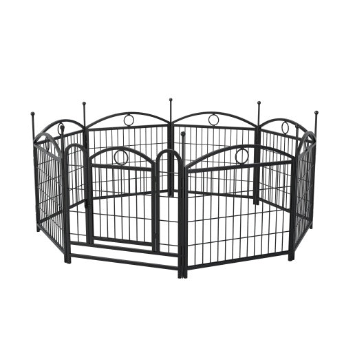 Dog Playpen Indoor 24 Inch 8 Panel Metal Dog Playpen | Other