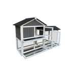 Detachable Pallet Ramp Wooden Outdoor Rabbit Hutch With Walk | Other