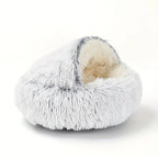 Luxurious Plush Round Cat Bed Cat Bed Round Soft Plush Burro | Other