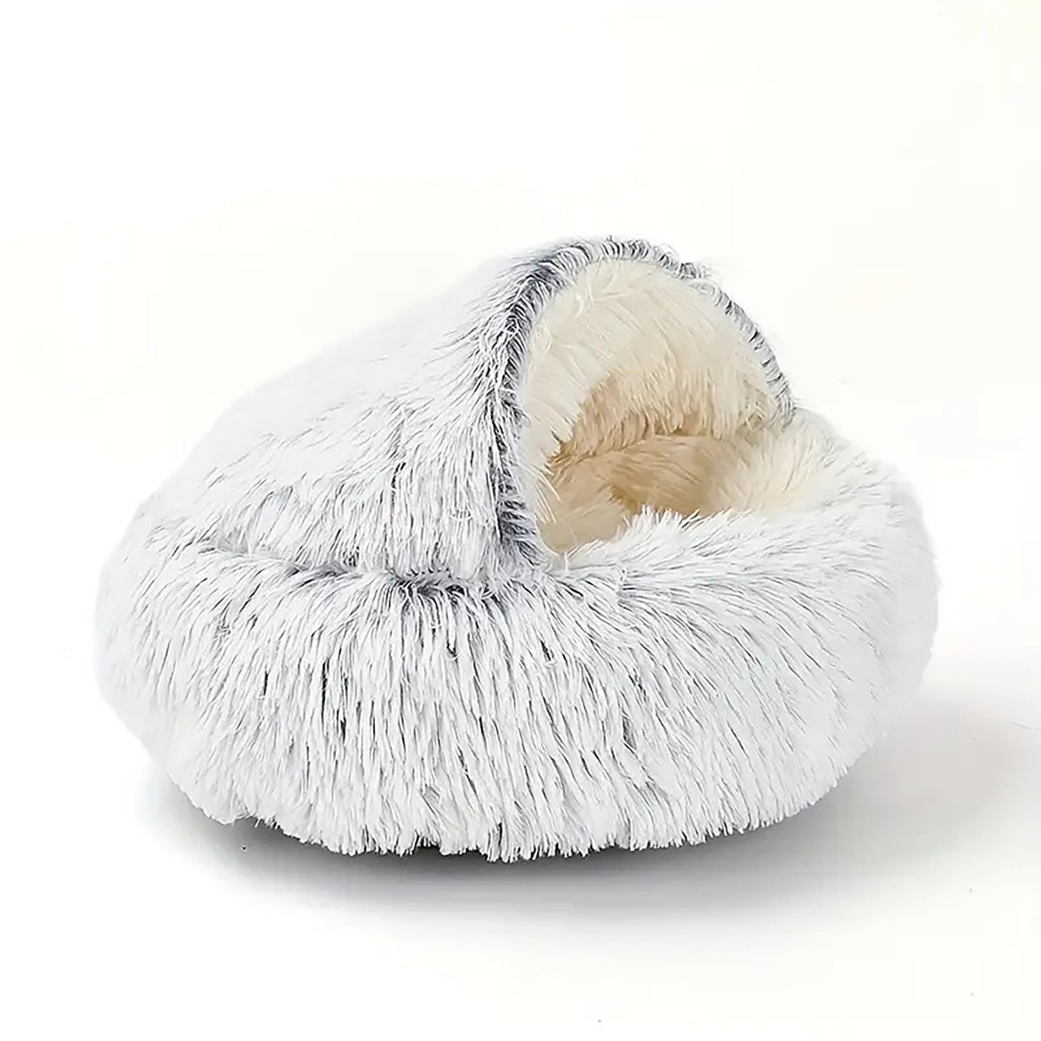 Luxurious Plush Round Cat Bed Cat Bed Round Soft Plush Burro | Other