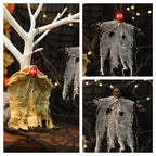 Halloween Hanging Ghost Iron Chain Glowing Skull Decorative | Other