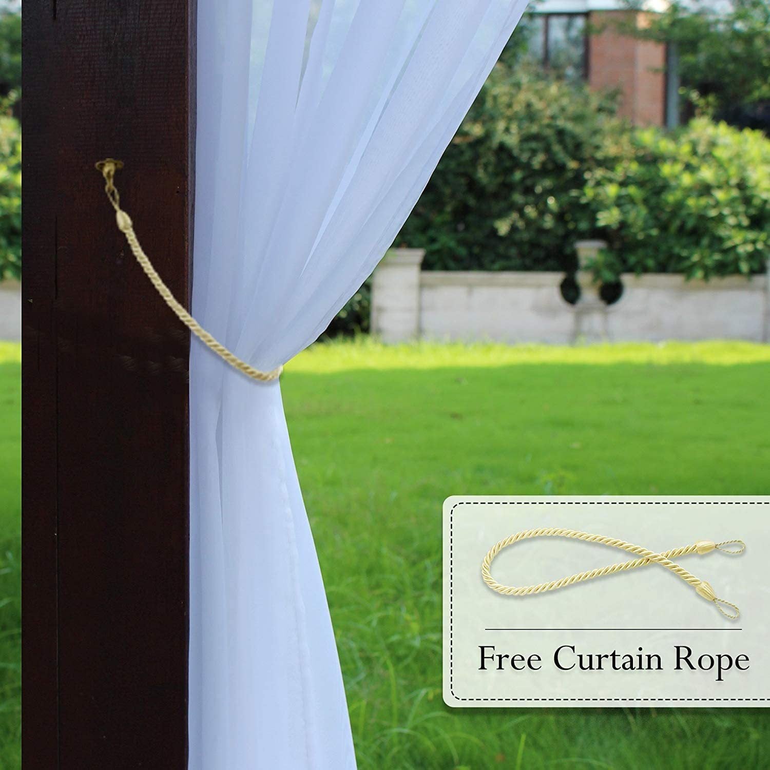 Outdoor Shading Door Curtain Waterproof Curtain Pavilion Bal | Other