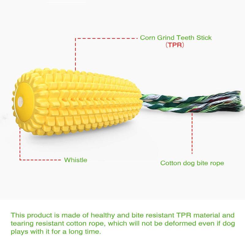Prokel Dog Chew Toy Corn Stick Toy For Smal Mediumlarge Bre | Electronic Learning Toys