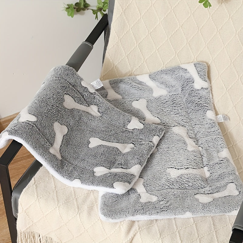 Self-warming Cat Bed Mat Washable Dog Bed Crate Mat Soft Pet | Other