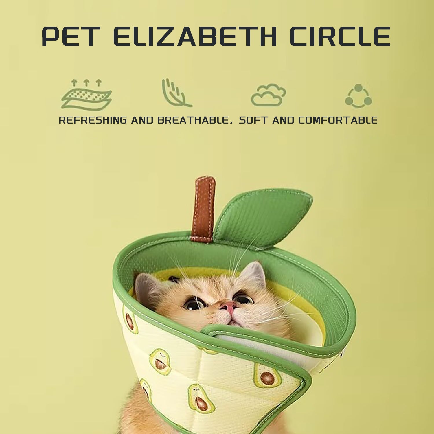 Cat Cone Collar Pet Elizabethan Collar Cat Collar Soft To St | Other