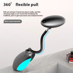 4-1 Modern Zinc Alloy Faucet – Chrome, Black, White, Gun Gray & Brushed Gold (Optional Ambient Light)