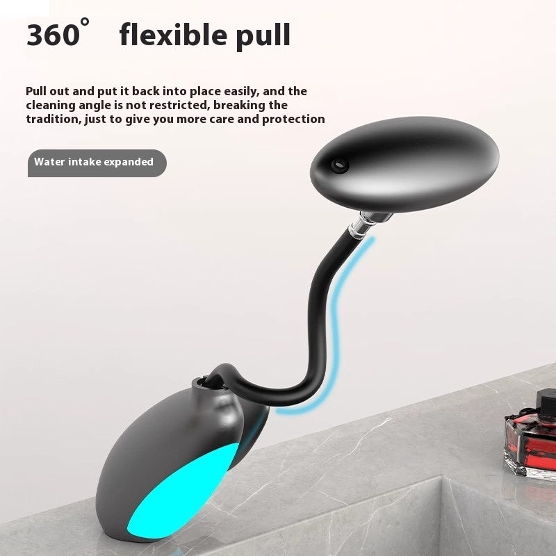 4-1 Modern Zinc Alloy Faucet – Chrome, Black, White, Gun Gray & Brushed Gold (Optional Ambient Light)