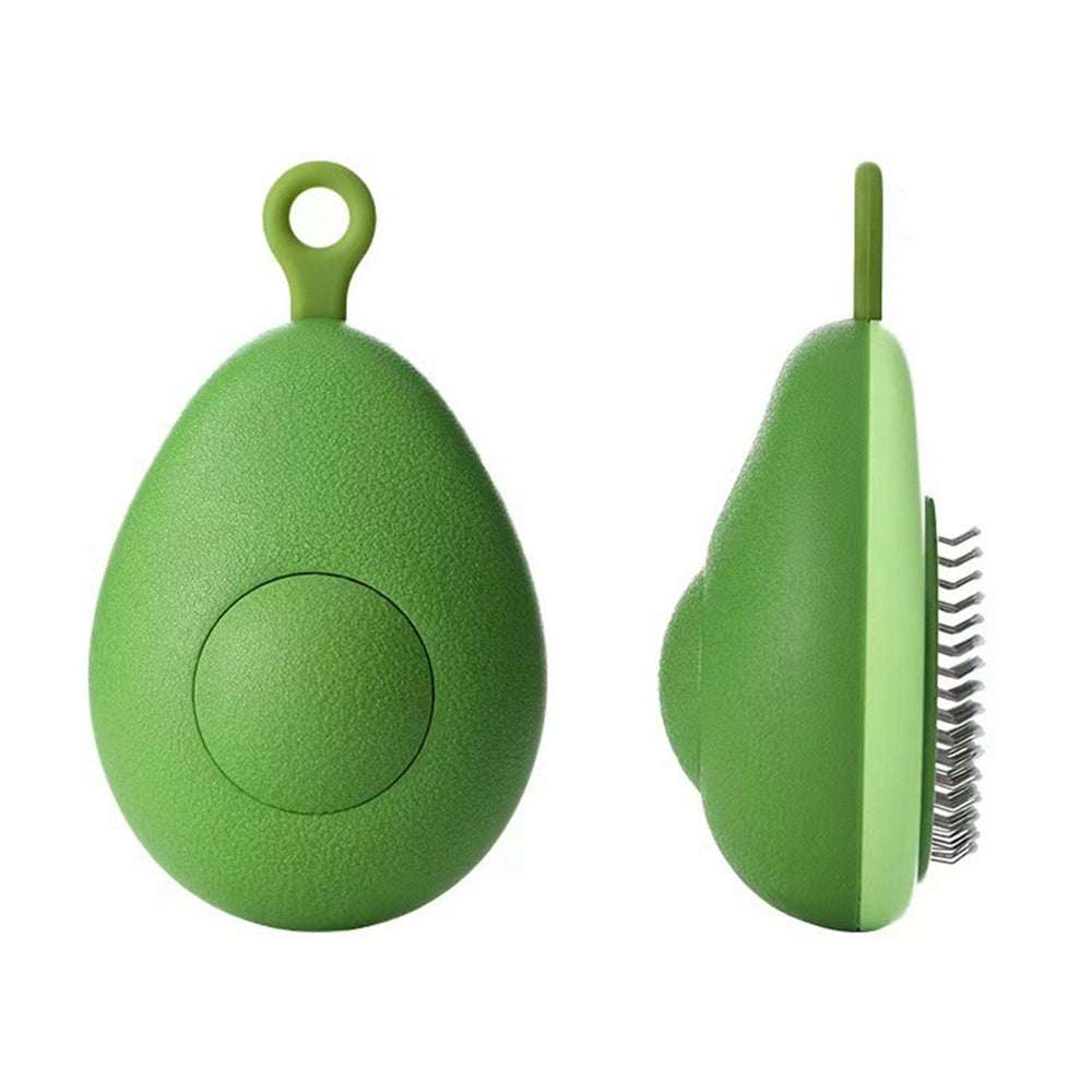 Creative Cat Grooming Comb Portable Massage Brush One-button | Other
