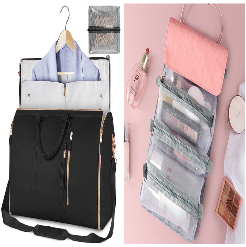 Large Capacity Travel Duffle Bag Women's Handbag Folding Sui | Luggage & Bags