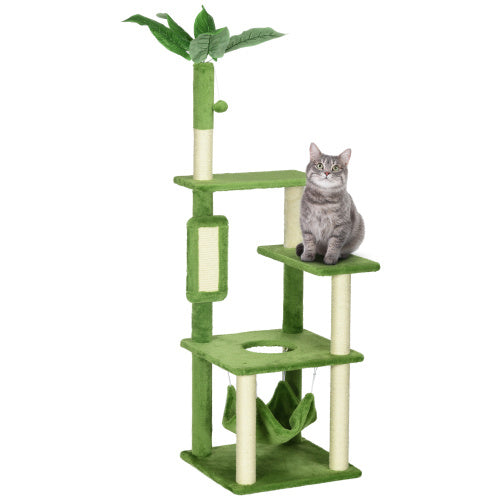Pawhut 56 Cat Tree For Indoor Cats With Hammock, Cat Tower W | Other