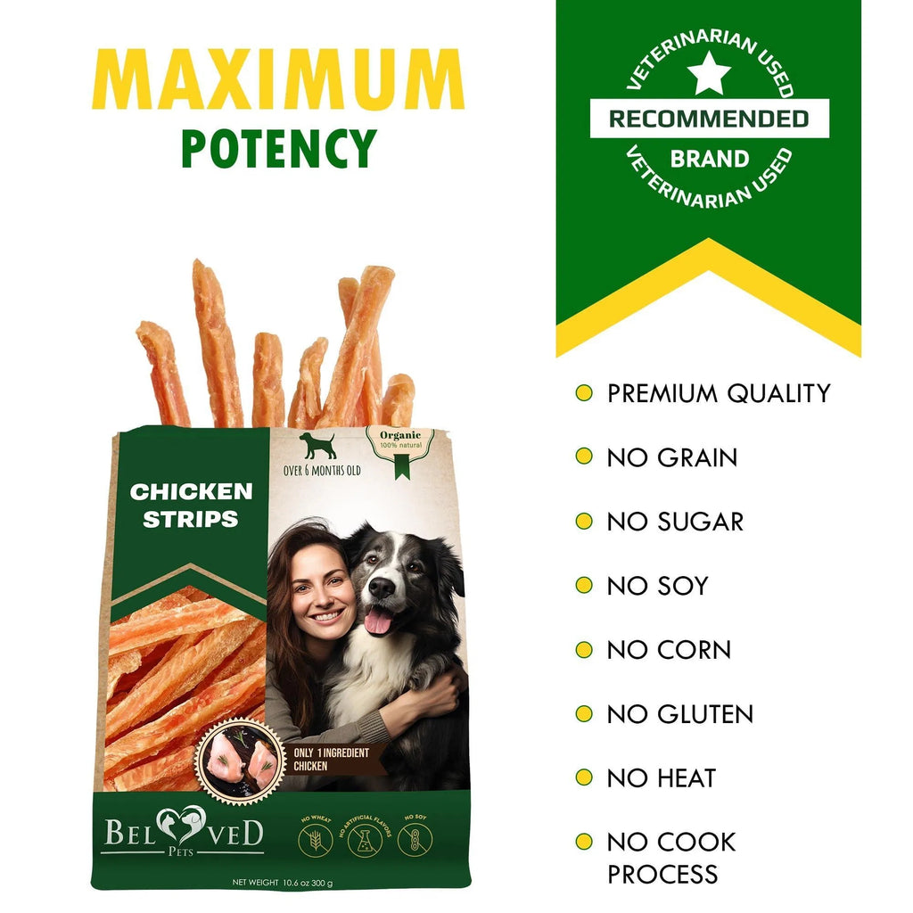 Chicken Strips Dog Treats Human Grade Meat Sticks Grain Free | Other
