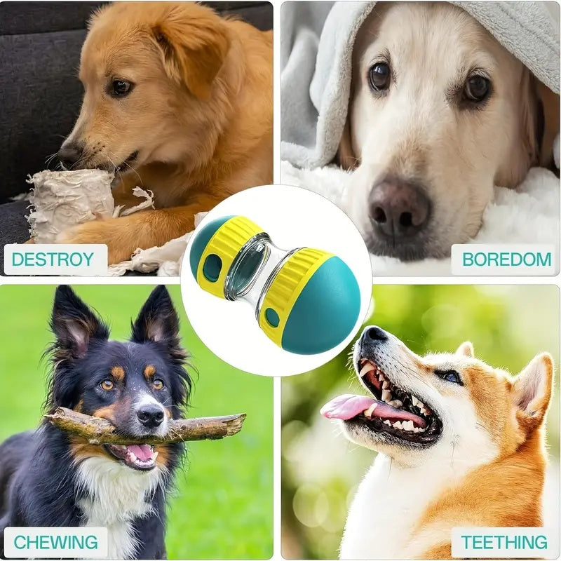 Adjustable Treat Dispenser Toy For Dogs - Interactive Iq Sti | Electronic Learning Toys