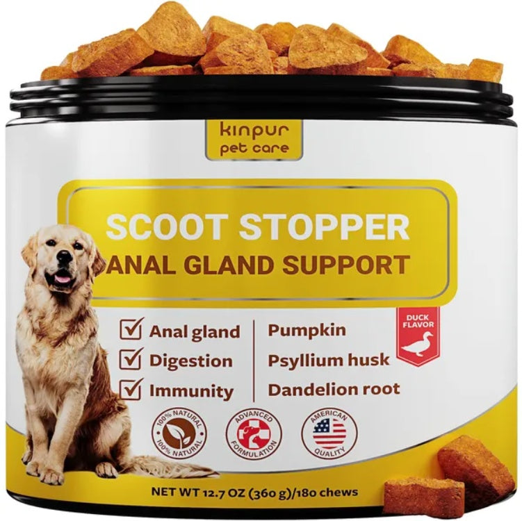 Scoot Stopper Soft Chews Fiber For Dogs Dog Anal Gland And D | Other