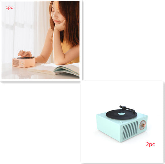 Wireless Mini Portable Retro Phonograph Bluetooth-compatible | Other