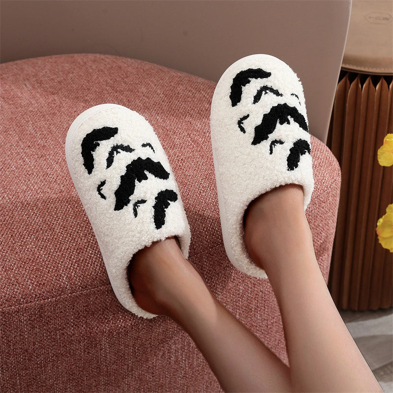 Funny Bat Slipper Halloween Pumpkin Flat Indoor House Shoes | Shoes