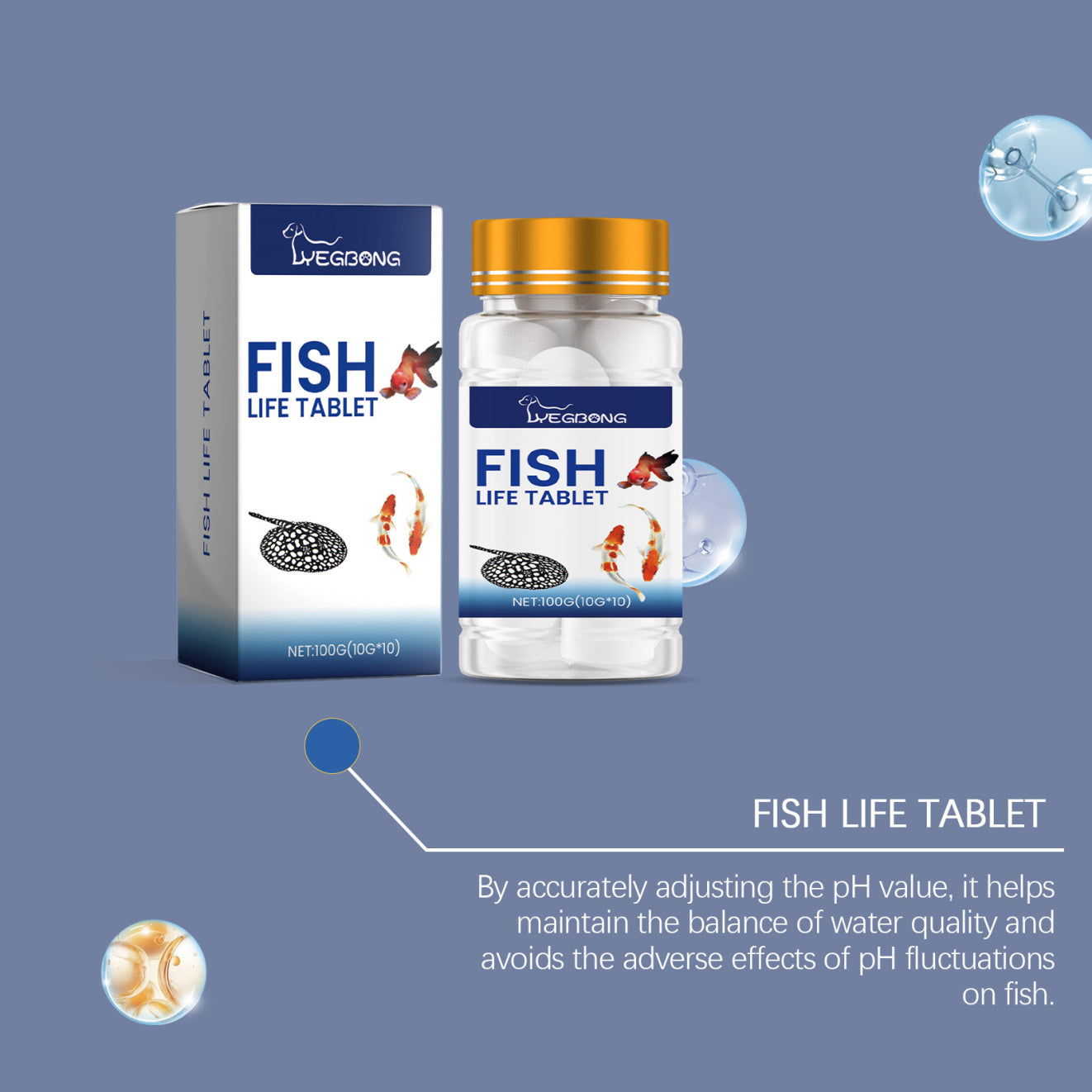 Yegbong Ornamental Fish Aquarium Salt Tablets Fish Tank Salt | Other