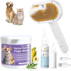 Universal Pet Steam Brush For Cats And Dogs 3-in-1 Spray Hai | Other