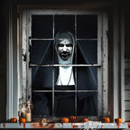 3d Holiday Window Cover Witch Halloween Window Cover | Other