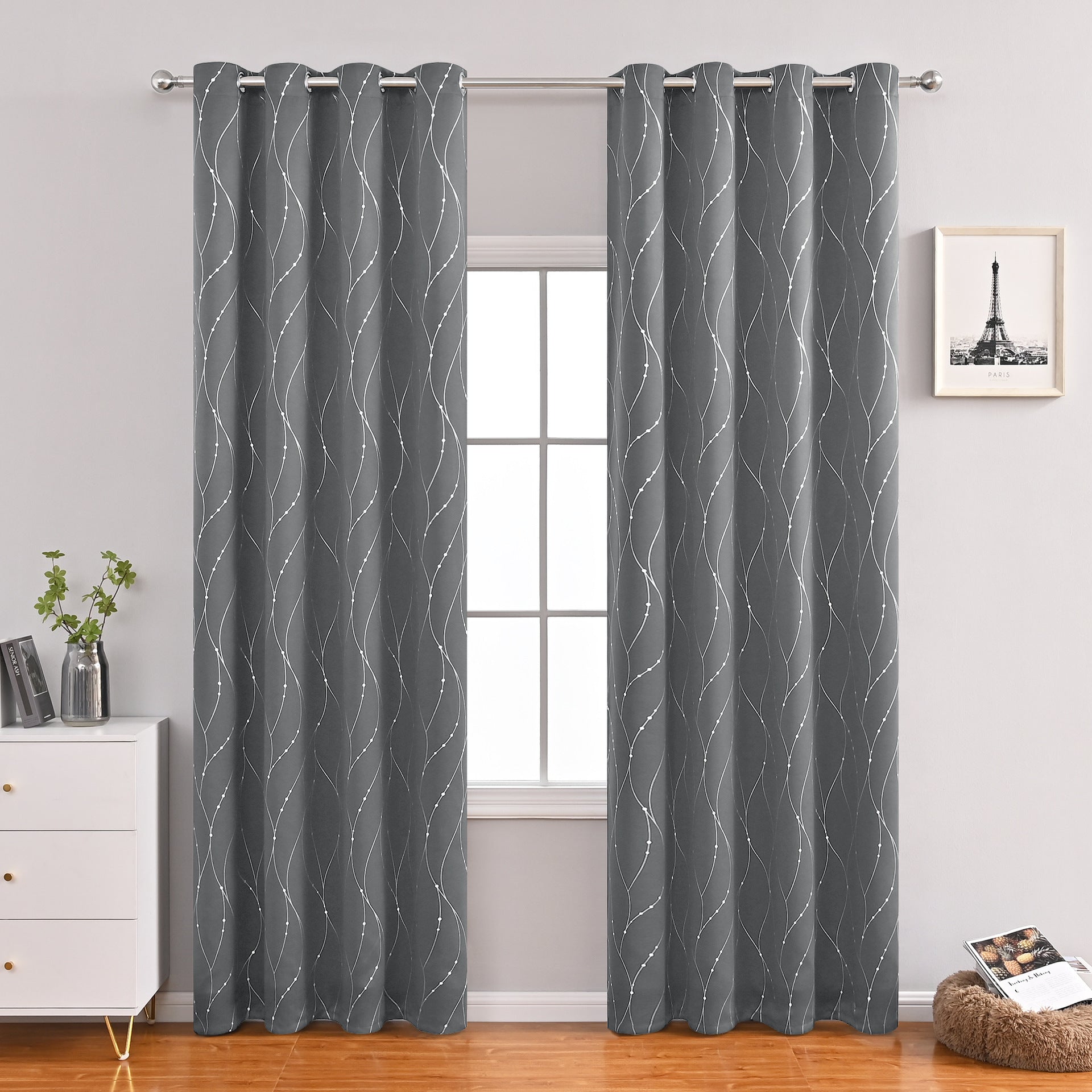 Modern Minimalist Furnishings Decorative Blackout Curtains | Other