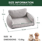 Mewoofun Orthopedic Pet Sofa - Supportive Bed For Small Medi | Home & Garden