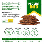 Dog Smoked Rawhide Sticks Wrapped Chicken Pet Natural Chew T | Other