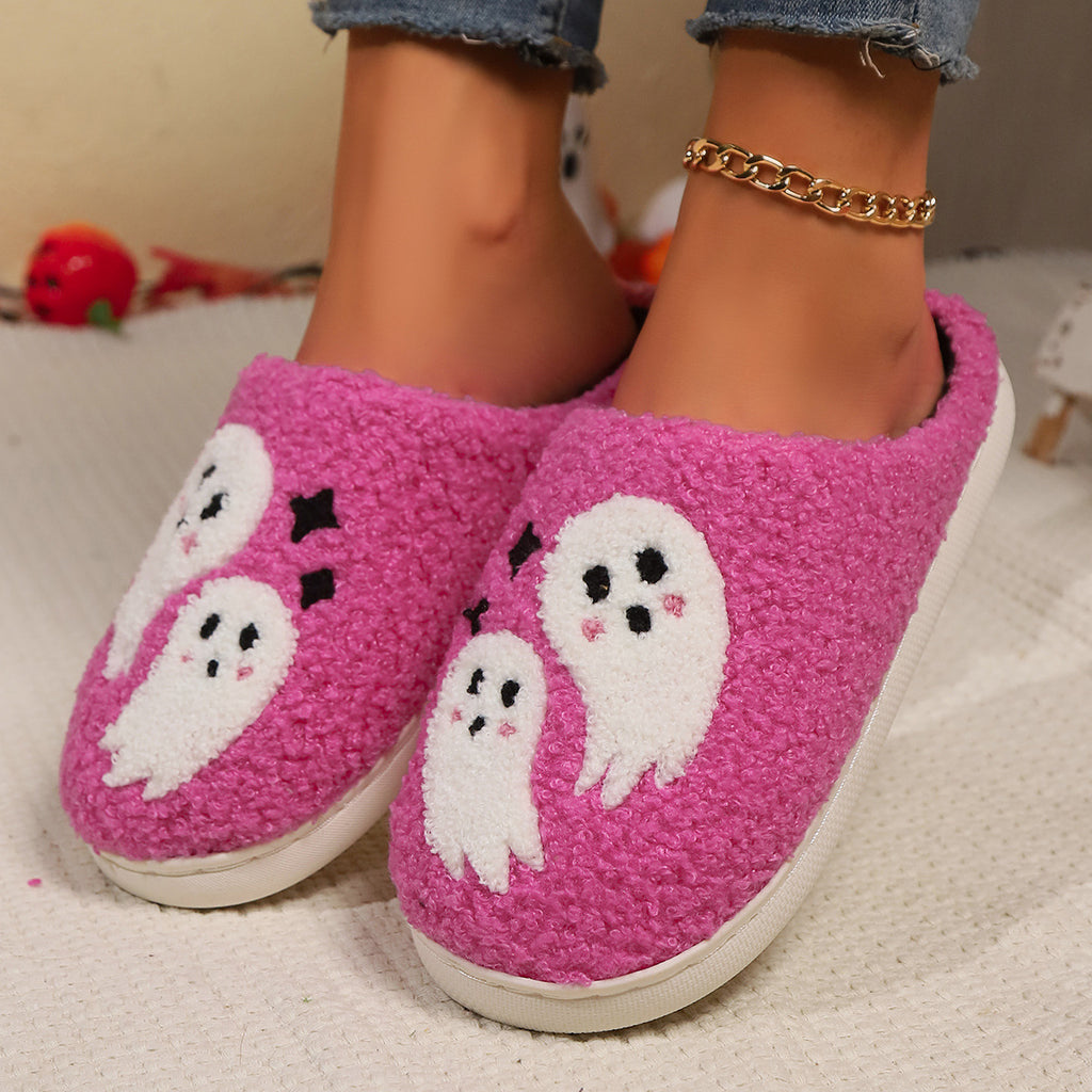 Halloween Cartoon Ghost Cotton Slippers For Women Indoor Non | Other