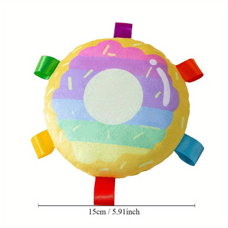 Cartoon Plush Flying Disc Toy Dog For Outdoor Play, Bite-res | Electronic Learning Toys