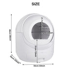 Smart Automatic Litter Box App Controls 4g Wifi, Double Deod | Other