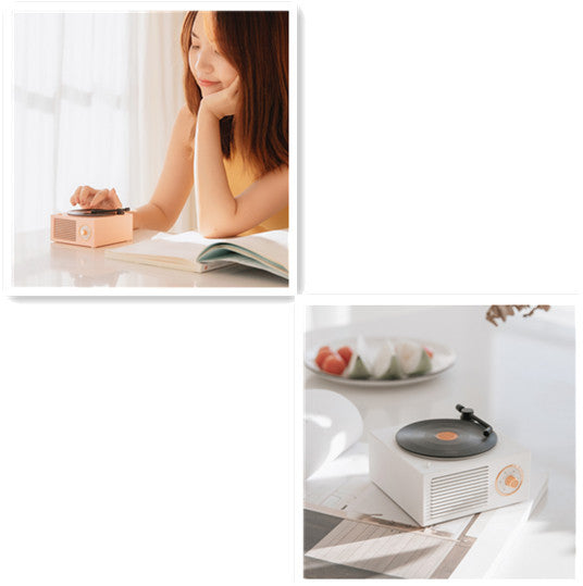 Wireless Mini Portable Retro Phonograph Bluetooth-compatible | Other