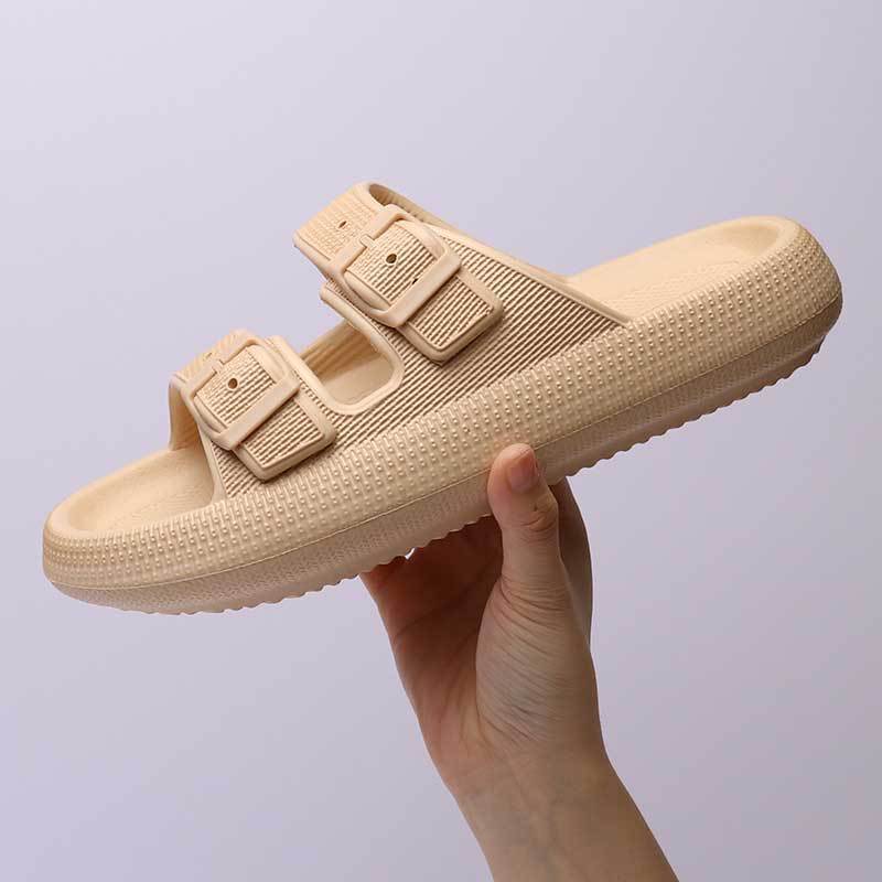 Platform Slippers Women's Summer Buckle Home Shoes Fashion O | Shoes