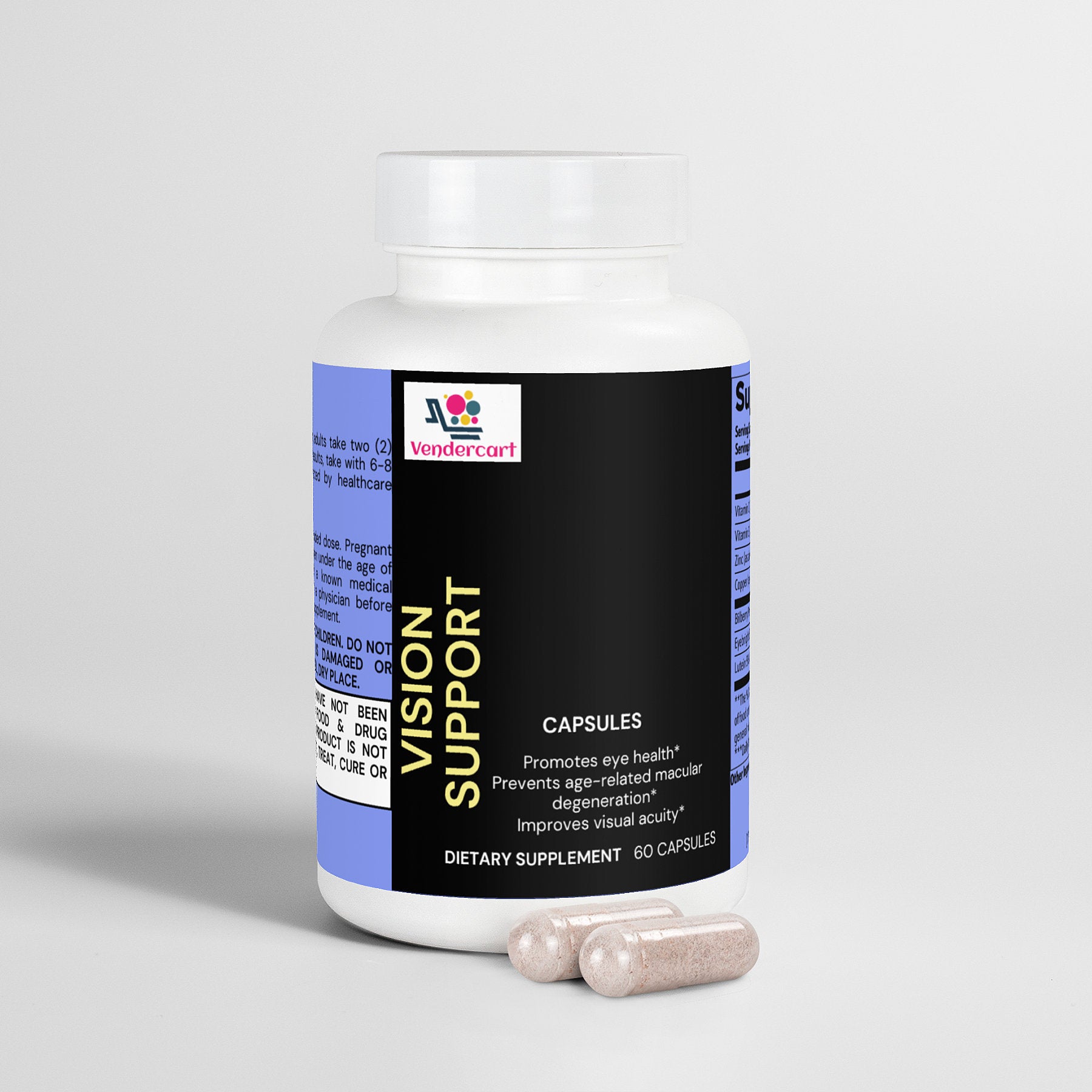Vendercart Vision Support Supplement Eye Health, Visual Clar | Other