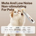 2025 Paw Pet Trimmer 1pack,rechargeable Quiet Hair Trimm | Other