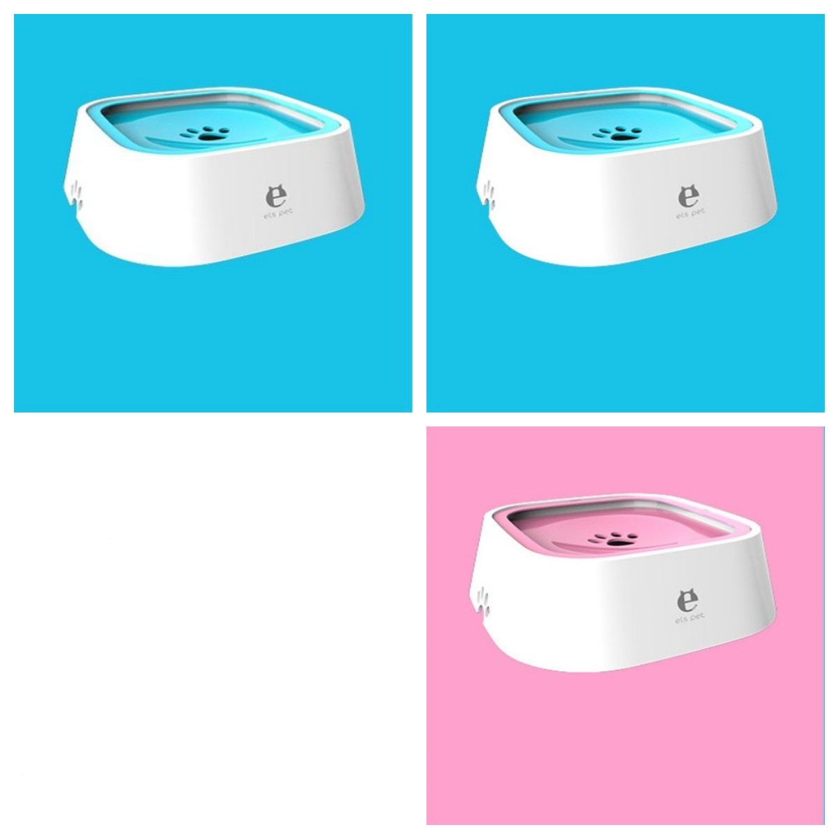 1.5l Cat Dog Water Bowl Carried Floating Bowl Anti-overflow | Other