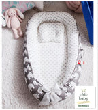 Adorable Baby Removable And Washable Bed Crib Portable Crib Travel Be | Electronic Learning Toys