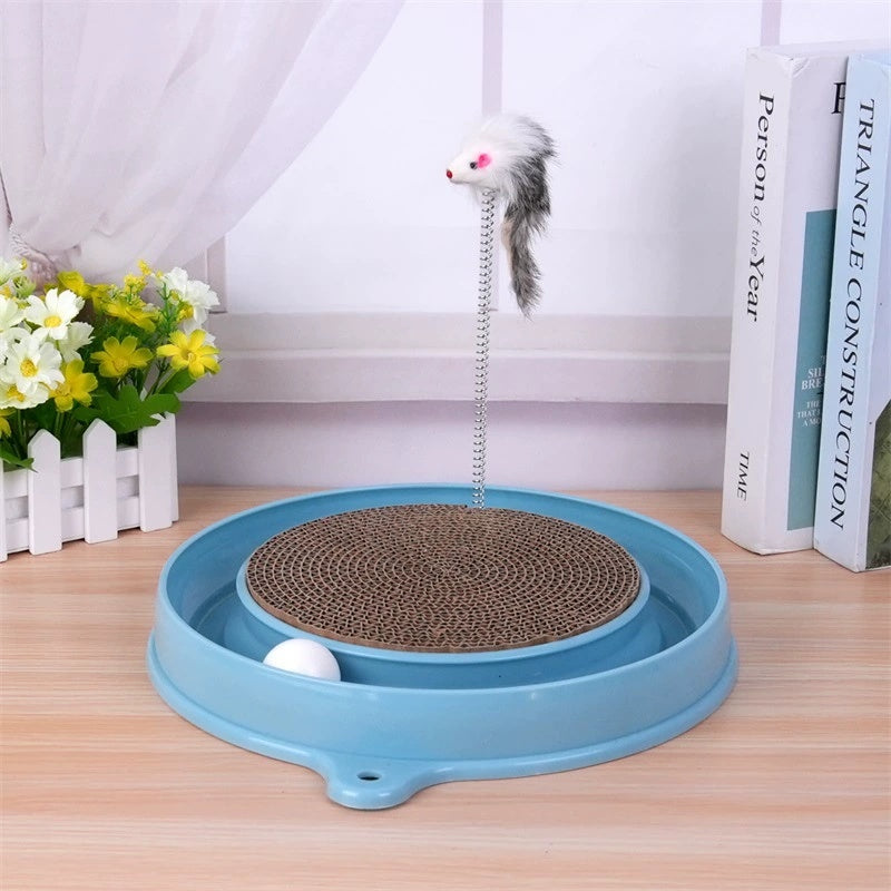 Kmultifunctional Cat Scratching Board With Ball Trac, Variou | Other