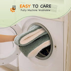 Mewoo Washable Pet Bed For Cats & Small Dogs - 23x23x7 Inch | Other