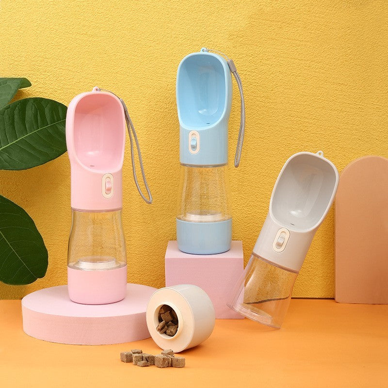 Pet Dog Water Bottle Feeder Bowl Portable Water Food Bottle | Other